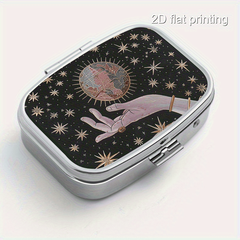 Accessories Travel Jewelry Box - İki bölmeli ve üzerinde parmak ucu