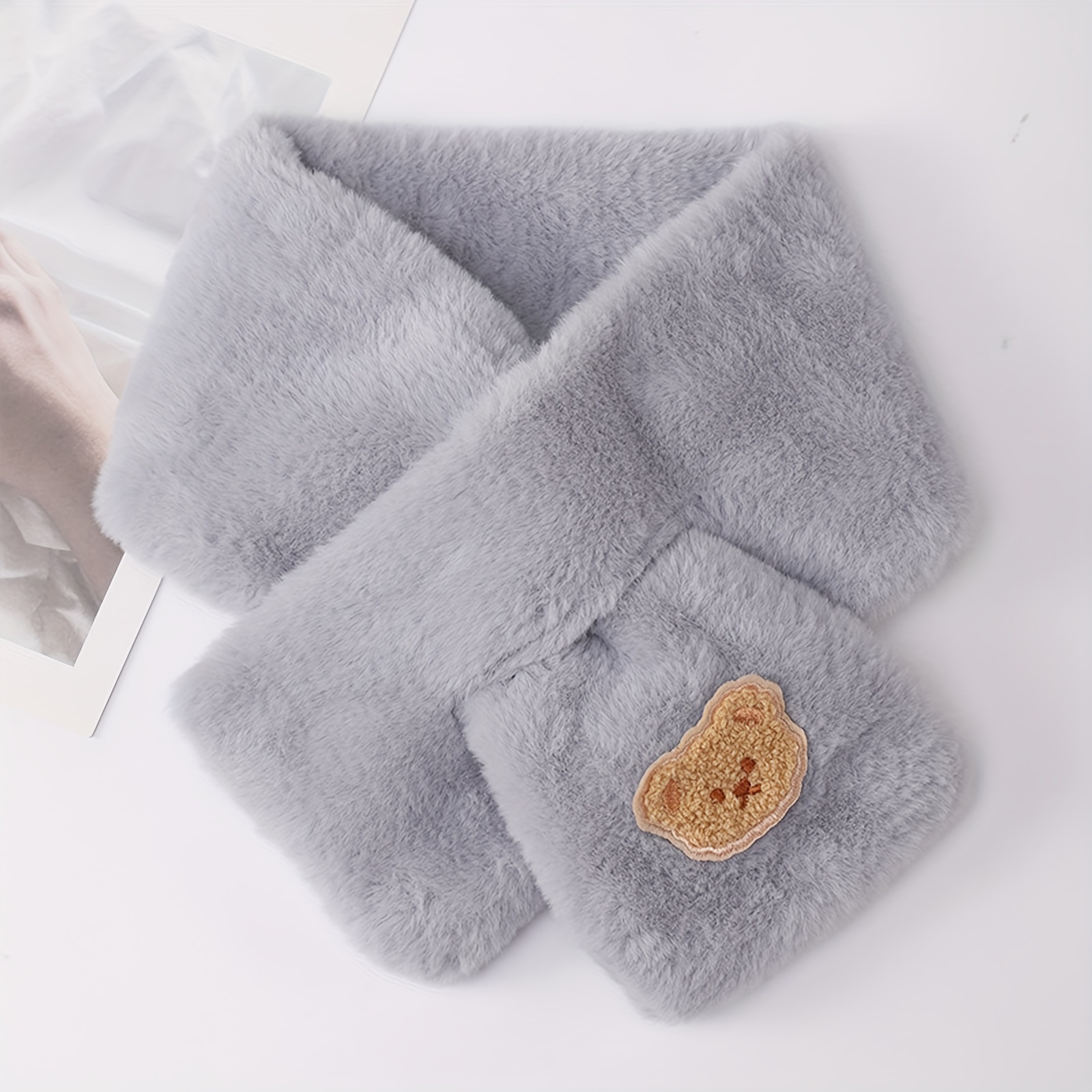 Travel Accessories Unisex - Kadınlar için Polar Astarlı Sıcak Eşarp