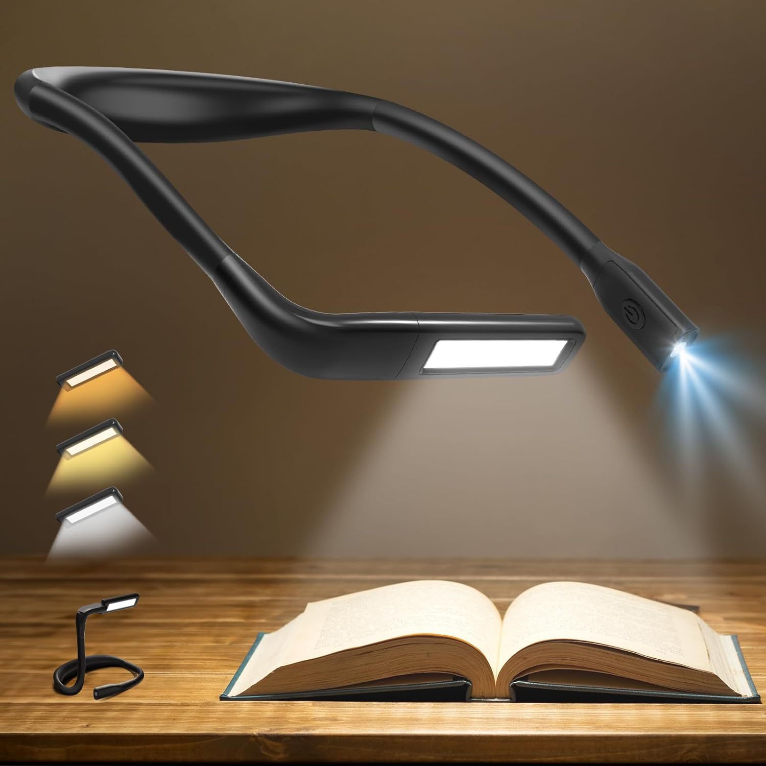 Book Light Flexible - LED Boyun Okuma Lambaları Şarj Edilebilir