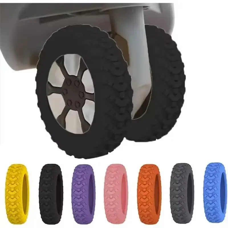 Travel Accessories Sale - 8 adet kalınlaşmak doku silikon tekerlekler