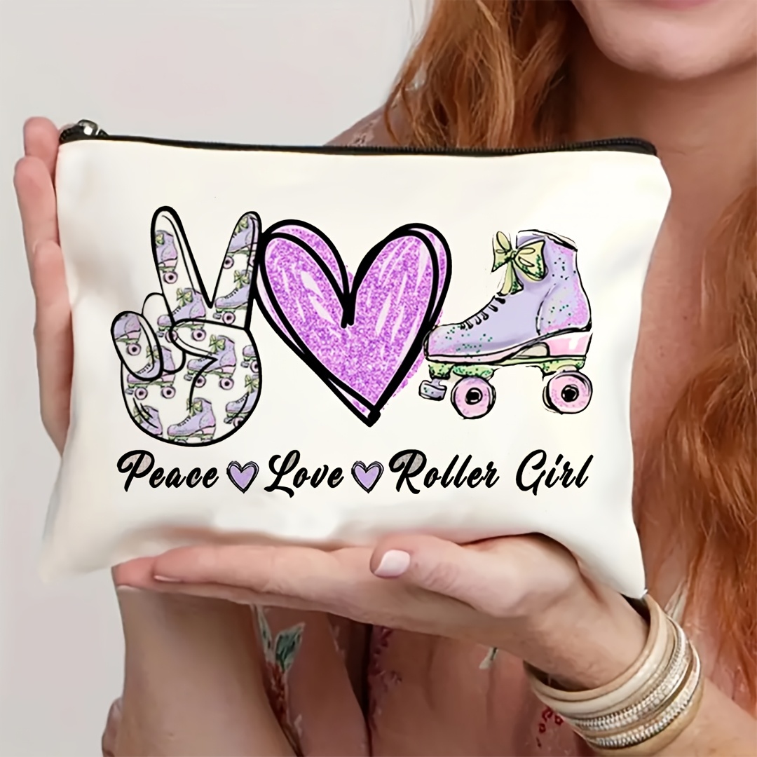 Travel Accessories Toiletries - 1 Adet Barış, Sevgi ve Patenli