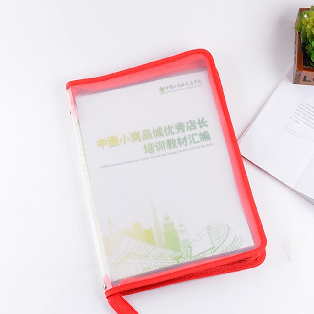 Document Organizer Folder - Şeffaf Belge Çantası Saklama Çantaları Kırtasiye