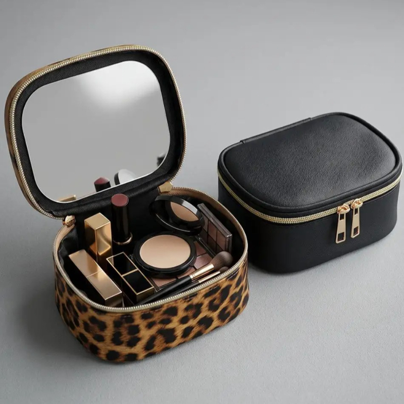 Travel Accessories Toiletries - 2026 Yeni Makyaj Çantası Aynalı Seyahat