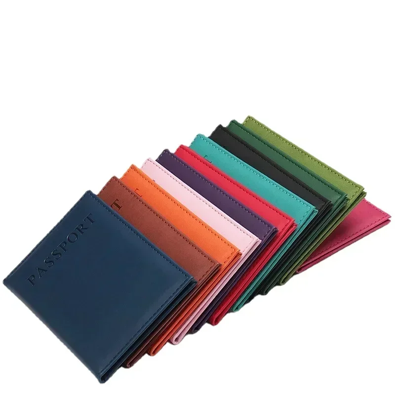 Travel Accessories Wallet - Moda Kadın Erkek Pasaport Kapağı Pu