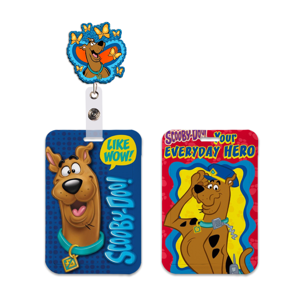 Travel Accessories Dog - Karikatür Köpek Kart Kılıfı Kordon Kimlik
