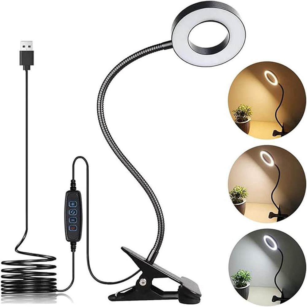 Book Light Flexible - Klipsli Işık LED Okuma Kitabı Çalışma