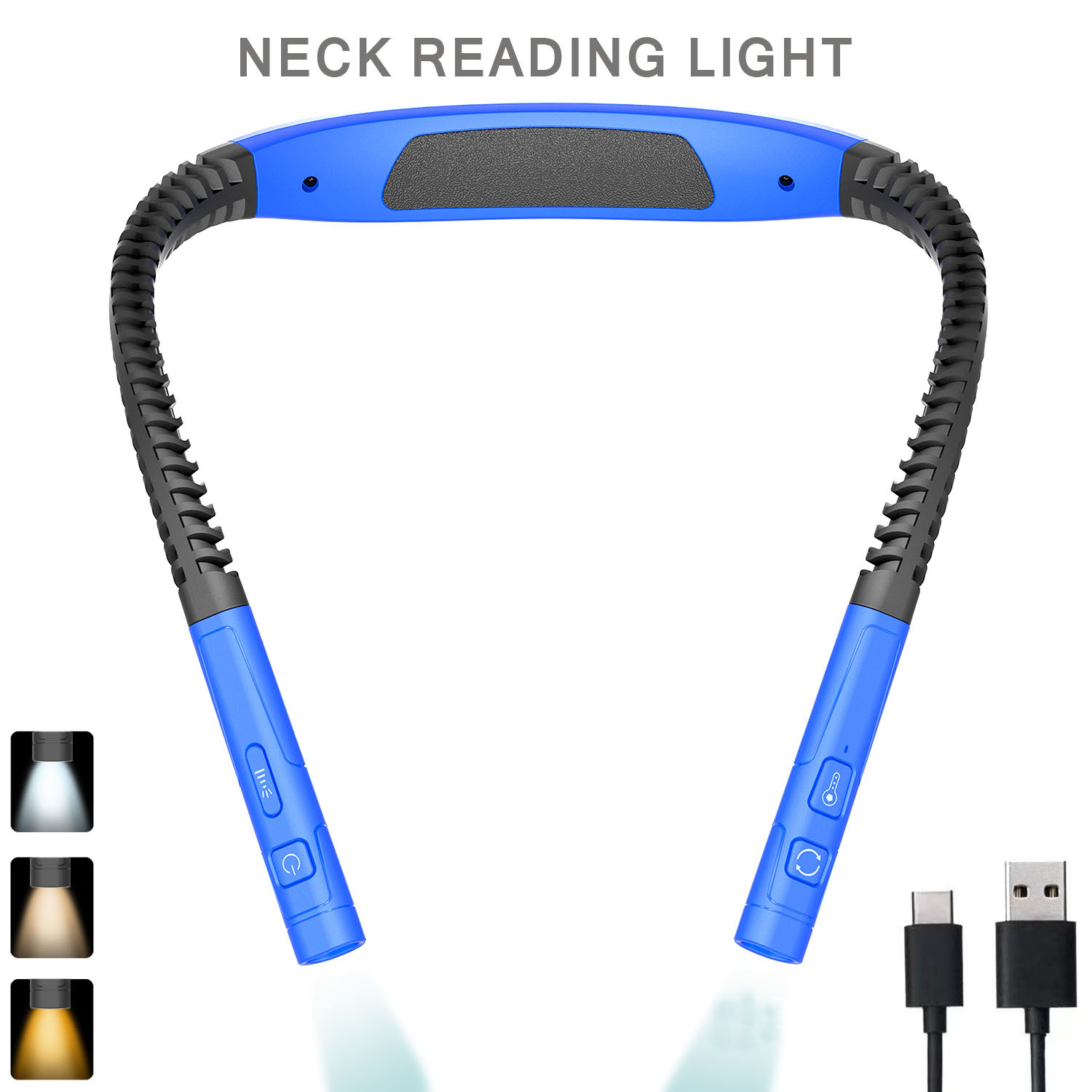 Book Light Flexible - LED Boyun Okuma Işıkları Şarj Edilebilir
