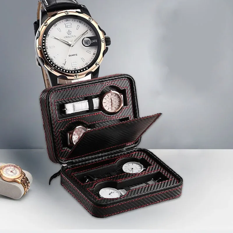 Accessories Travel Jewelry Box - Takı Aksesuarları için 4 Yuvalı Taşınabilir