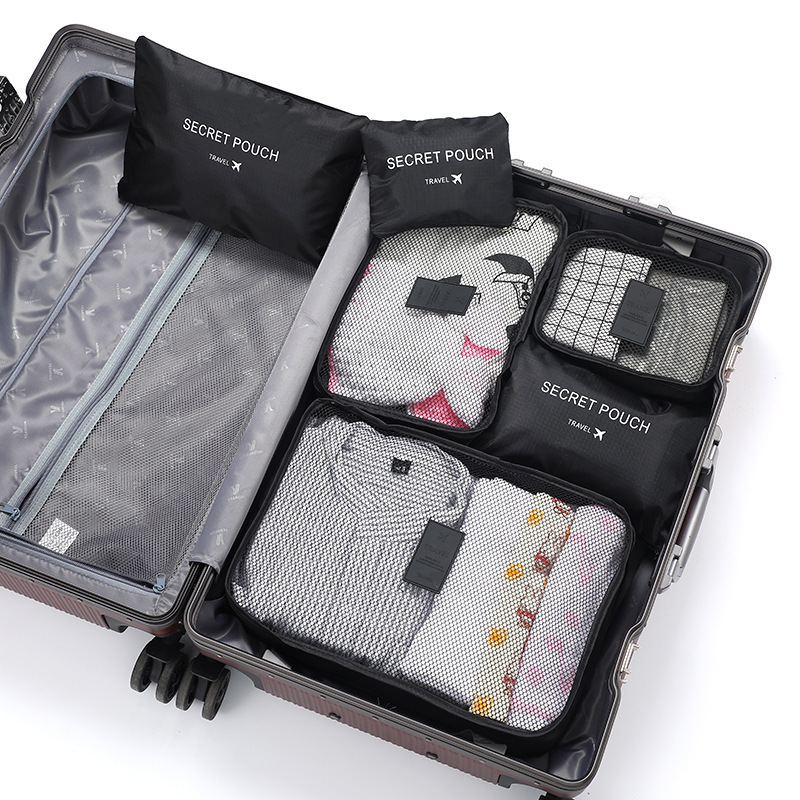 Travel Accessories Organiser - 6 takım seyahat saklama torbaları küçük