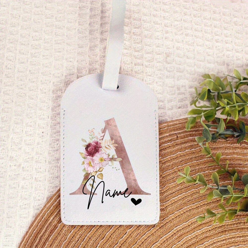 Travel Accessories Sale - Kişiselleştirilmiş PU Bagaj Etiketi Moda Baskı