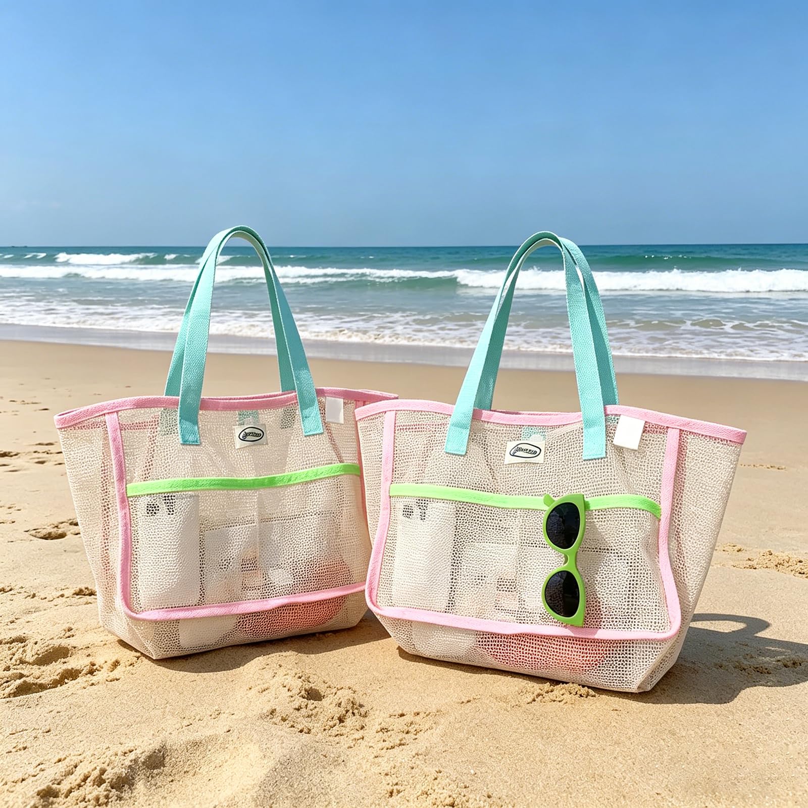 Travel Accessories Bag - Kadınlar için Plaj Çantaları Renkli Katlanabilir