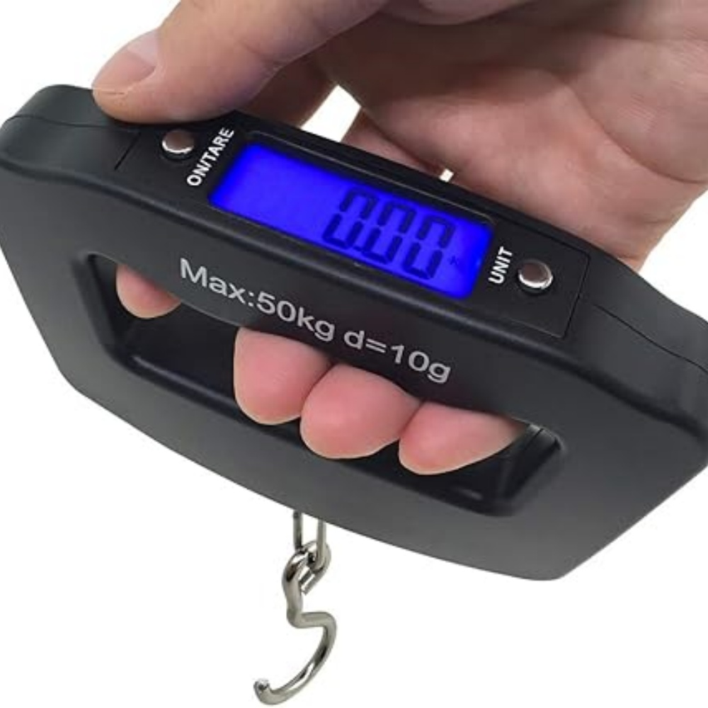 Travel Accessories Electronics - 50Kg 10g Bagaj Tartısı, LCD Bagaj