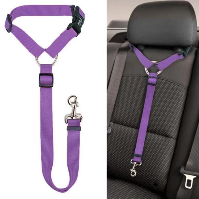 Travel Accessories Dog - Ayarlanabilir evcil hayvan araba emniyet kemeri