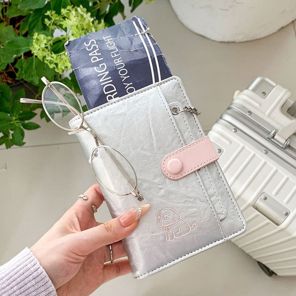 Travel Accessories Wallet - Kart Tutucu PU Pasaport Çantası Sevimli