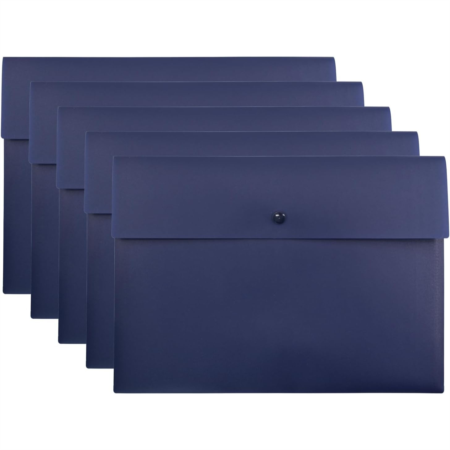 Document Organizer Folder - Çıtçıtlı Düğme Kapatmalı Poli Dosya Klasörü