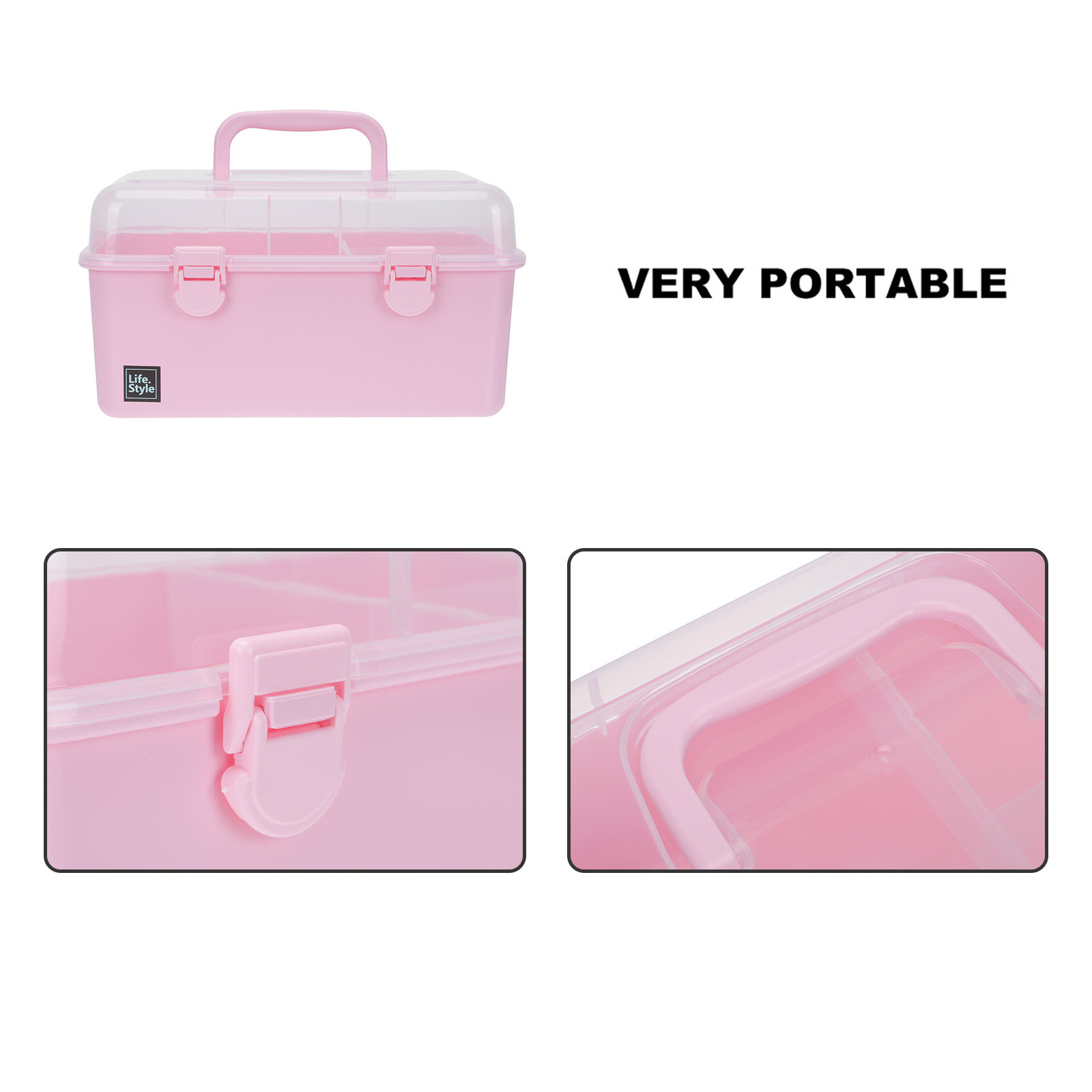 1 adet iki seviyeli saç aksesu - Accessories Travel Jewelry Box incelemesi ve fiyatı