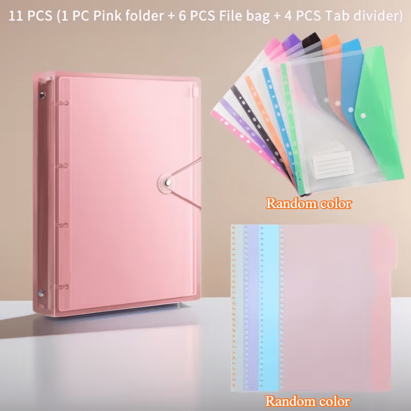 11 Adet A4 Gevşek Yaprak Klasö - Document Organizer Folder incelemesi ve fiyatı