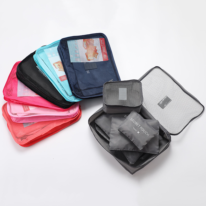 6 adet seyahat kıyafet saklama - Travel Accessories Organiser incelemesi ve fiyatı