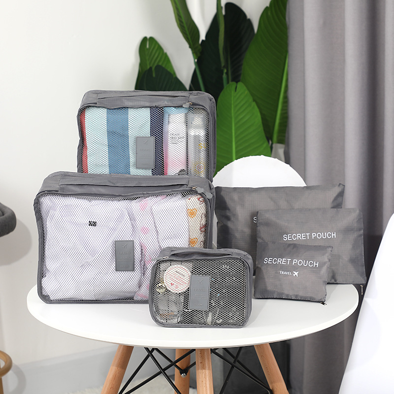 6 adet seyahat kıyafet saklama - Travel Accessories Organiser incelemesi ve fiyatı