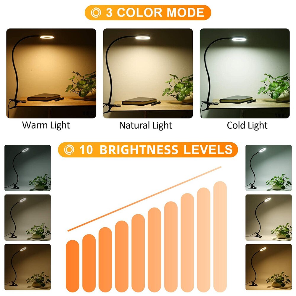 48 LEDs masa lambası klip USB  - Book Light Flexible incelemesi ve fiyatı