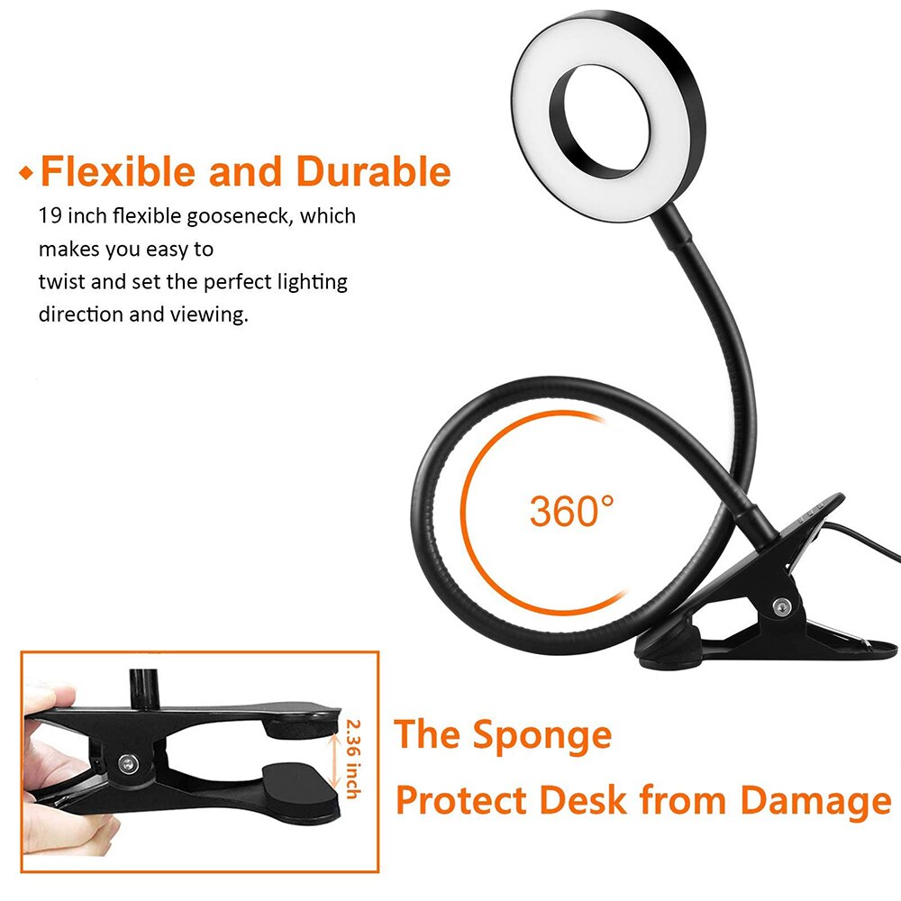 48 LEDs masa lambası klip USB  - Book Light Flexible incelemesi ve fiyatı