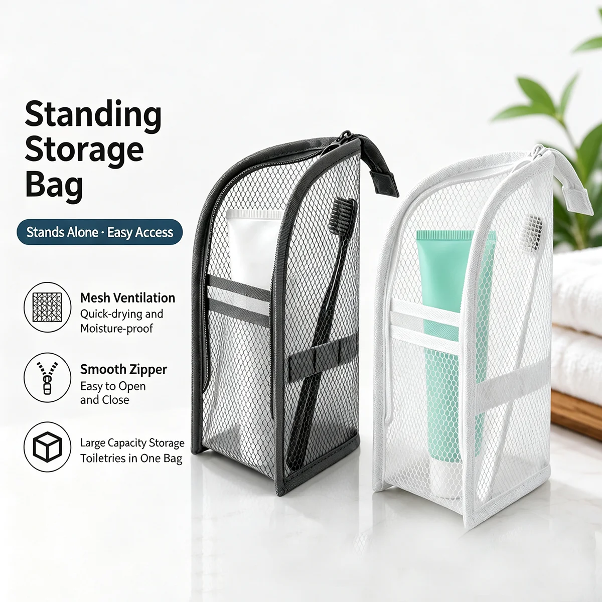 Seyahat İçin Ayakta Duran File - Travel Accessories Toiletries incelemesi ve fiyatı