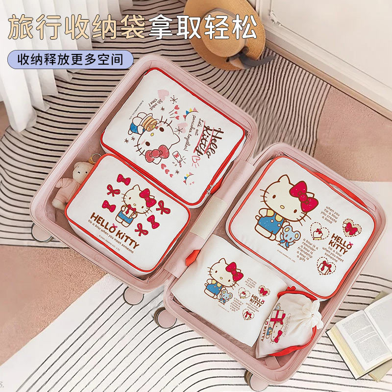 Anime Hello Kitty Seyahat Sakl - Shoe Bag Travel incelemesi ve fiyatı