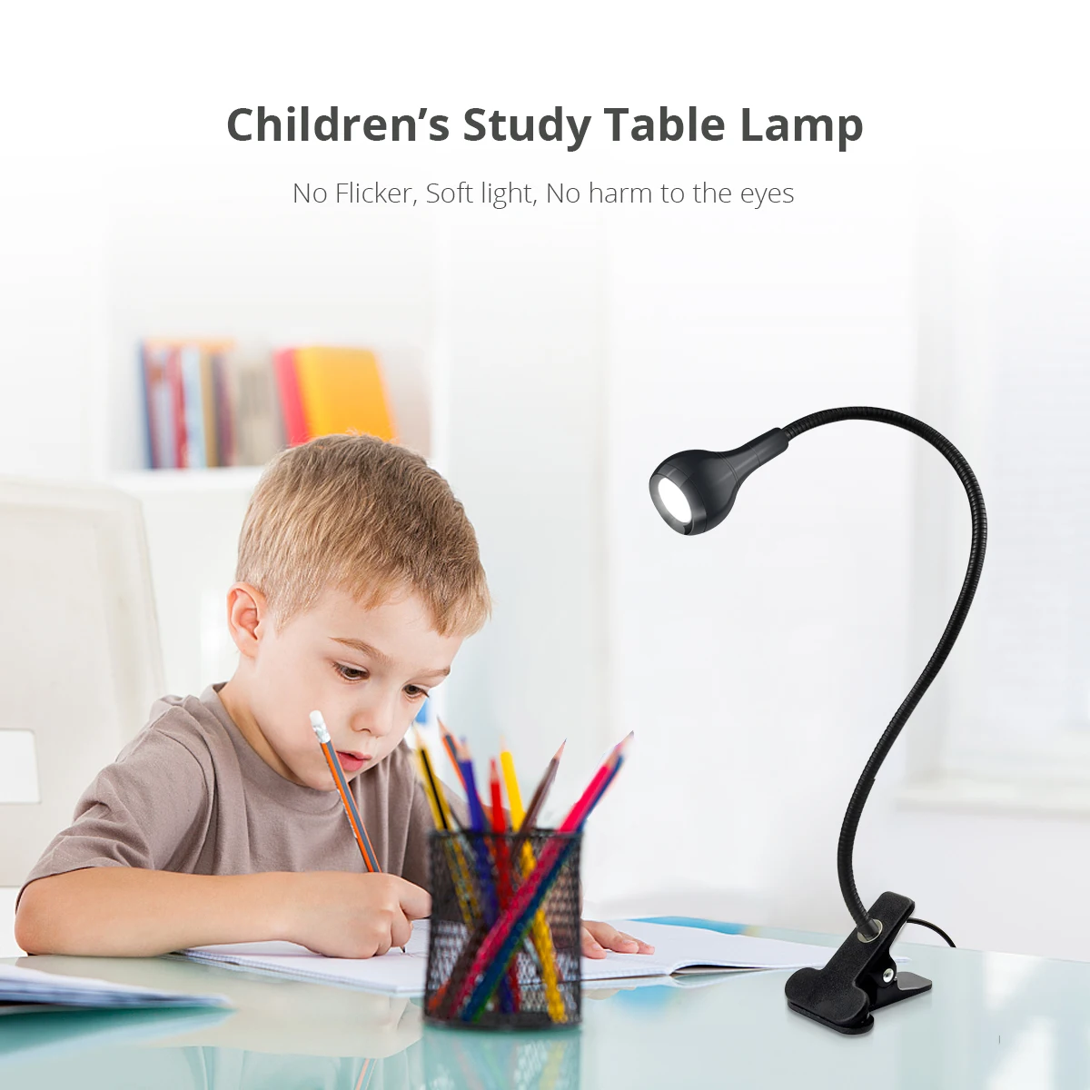 1-10 adet klipsli ışık USB güç - Book Light Flexible incelemesi ve fiyatı