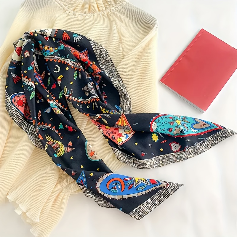Şık kadın polyester moda eşarb - Travel Accessories Unisex incelemesi ve fiyatı