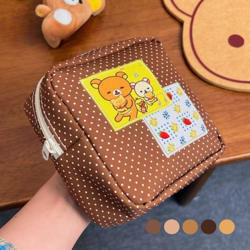 Rilakkuma Nokta Desenli Makyaj - Travel Accessories Toiletries incelemesi ve fiyatı