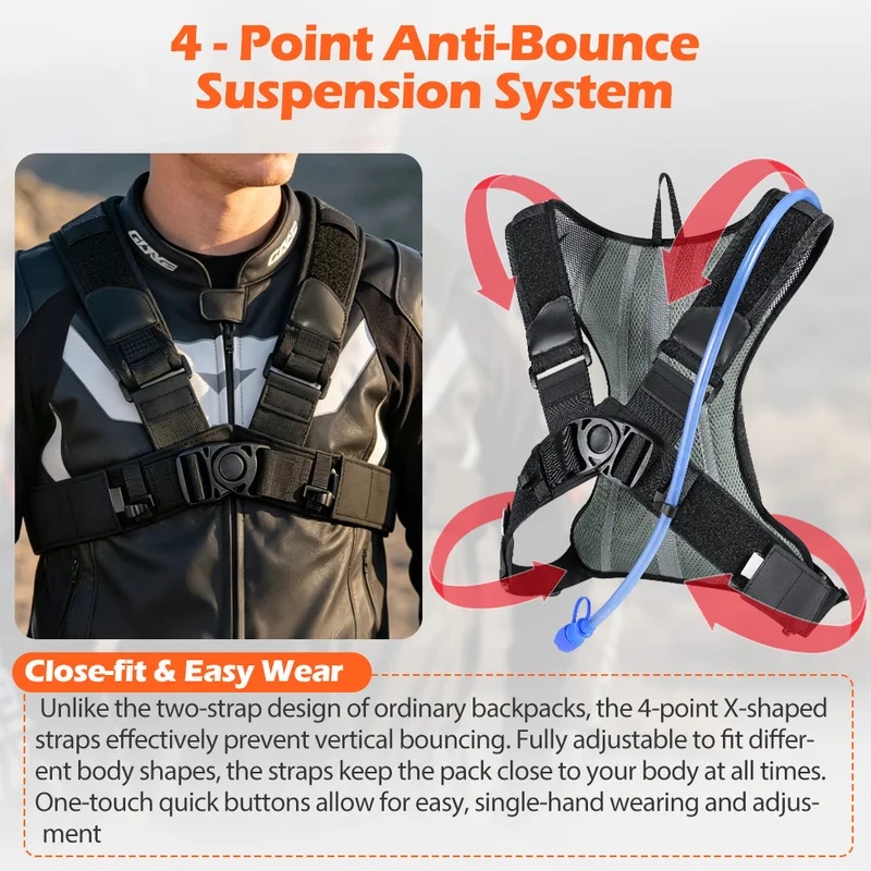 NEWBOLER 5L Motosiklet Bisikle - Hydration Pack Backpack incelemesi ve fiyatı