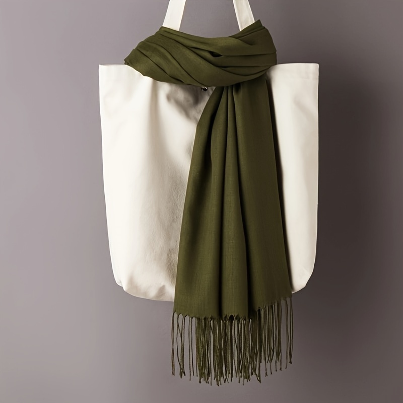 Unisex Klasik Düz Renk Eşarp - - Travel Accessories Unisex incelemesi ve fiyatı