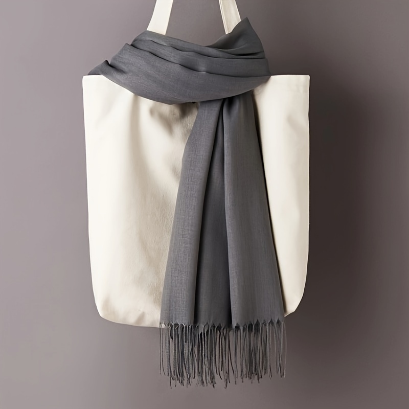 Unisex Klasik Düz Renk Eşarp - - Travel Accessories Unisex incelemesi ve fiyatı