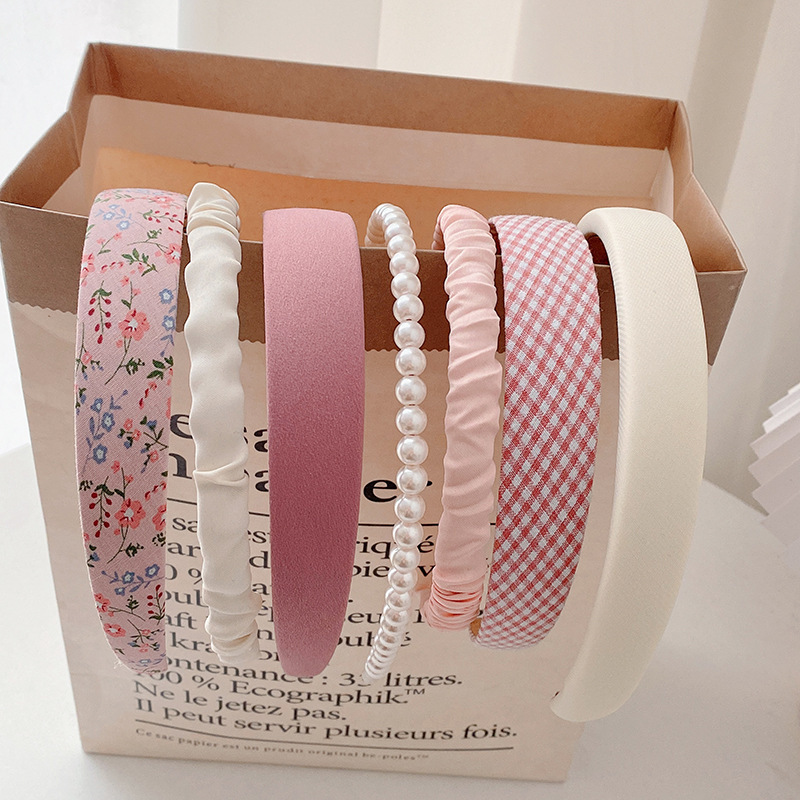 5/7 adet Set moda kadın bez sa - Travel Accessories Sale incelemesi ve fiyatı