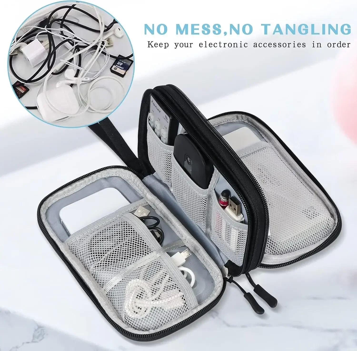 Seyahat Kablo Çantası Taşınabi - Travel Accessories Electronics incelemesi ve fiyatı