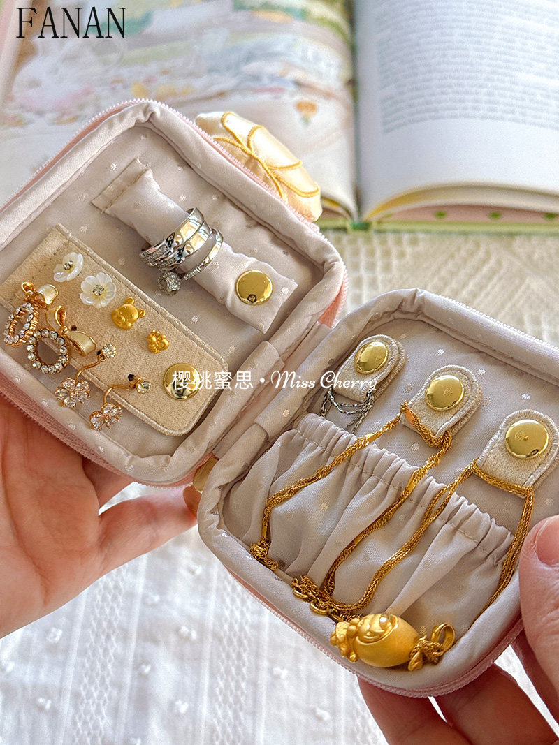 Sevimli Kız Çocukları İçin Min - Accessories Travel Jewelry Box incelemesi ve fiyatı