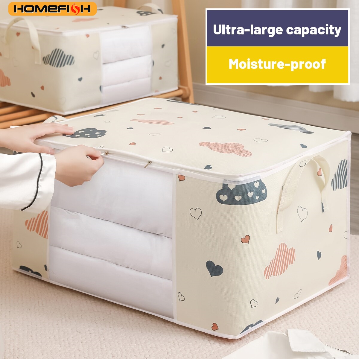 HOMEFISH Yorgan Saklama Çantas - Travel Accessories Organiser incelemesi ve fiyatı