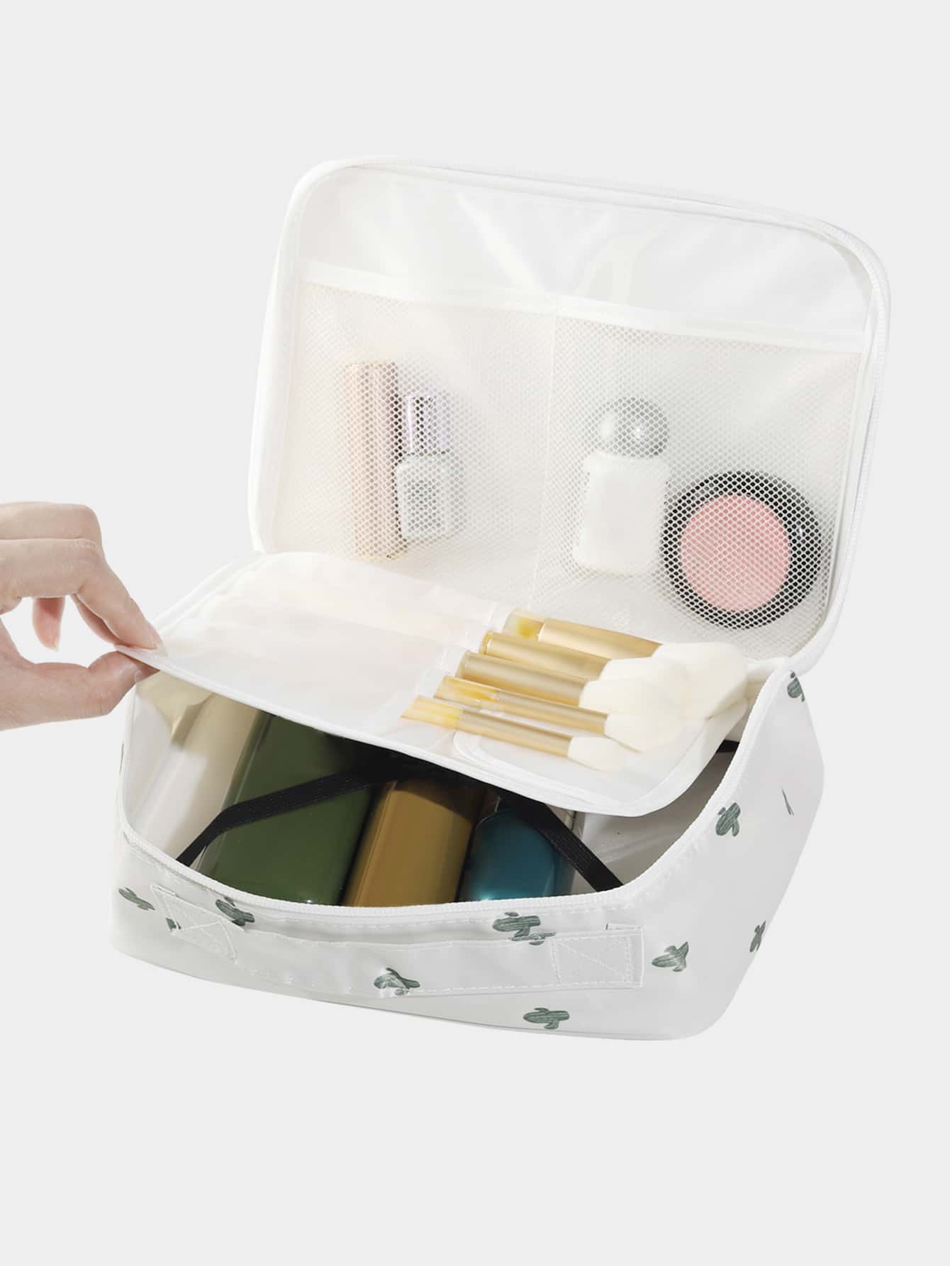 1 Adet Kaktüs Baskılı Su Geçir - Travel Accessories Toiletries incelemesi ve fiyatı