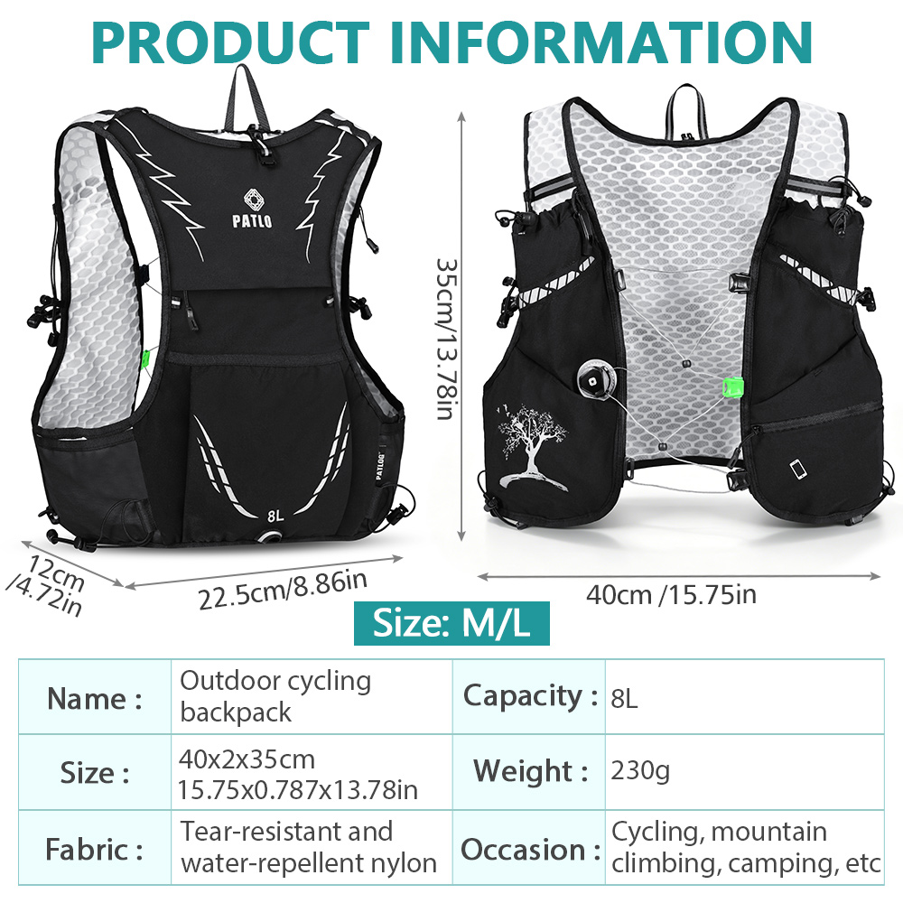 NEWBOLER 8L Açık Hava Koşu Sır - Hydration Pack Backpack incelemesi ve fiyatı