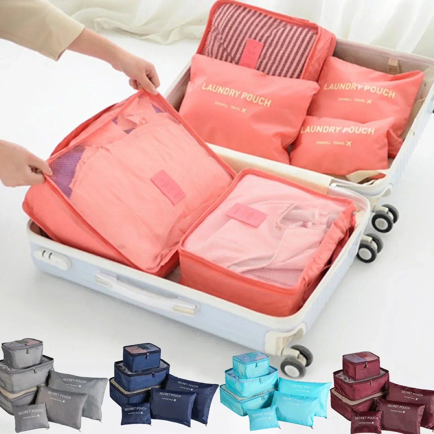 6 adet Set Seyahat Saklama Tor - Travel Accessories Organiser incelemesi ve fiyatı