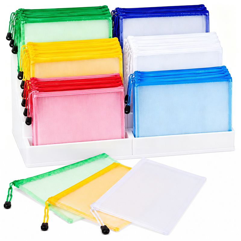 5/20 adet A4/A5 örgü fermuarlı - Document Organizer Folder incelemesi ve fiyatı