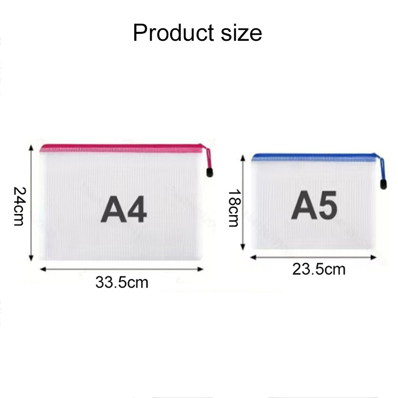 5/20 adet A4/A5 örgü fermuarlı - Document Organizer Folder incelemesi ve fiyatı