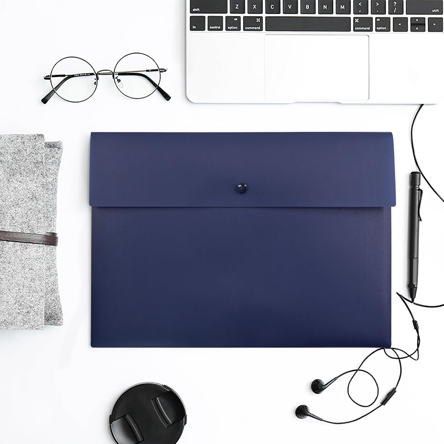 Çıtçıtlı Düğme Kapatmalı Poli  - Document Organizer Folder incelemesi ve fiyatı