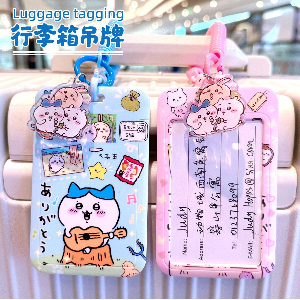 Chiikawa Bagaj Etiketi Kordonl - Travel Accessories For Japan Trip incelemesi ve fiyatı