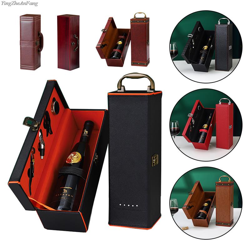 PU Deri Şarap Şişesi Kutusu De - Travel Accessories Organiser incelemesi ve fiyatı