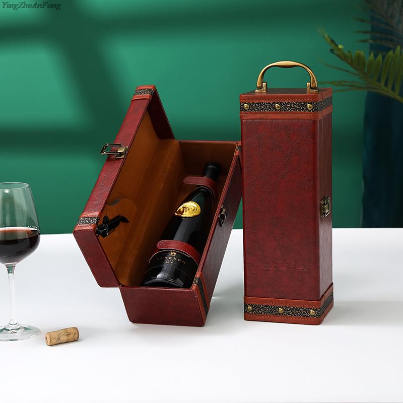 PU Deri Şarap Şişesi Kutusu De - Travel Accessories Organiser incelemesi ve fiyatı